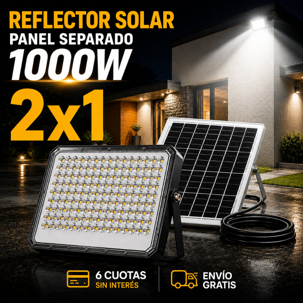 Reflector Solar Panel separado 1000W IP66