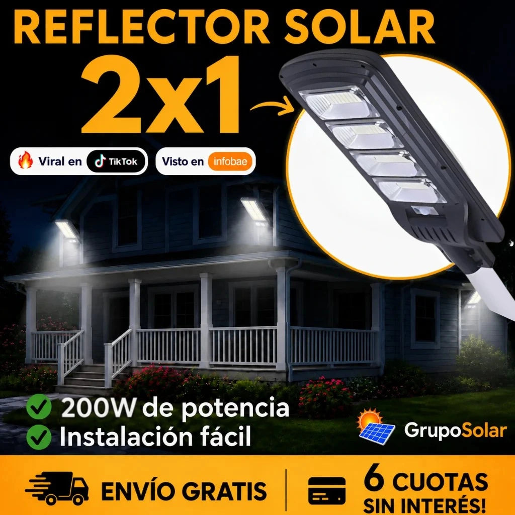 Reflector Solar LED 200W