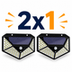 2x1 Aplique Solar 270°