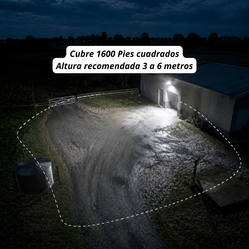 2x1 Reflector Solar Industrial 300W Exterior | 0$ en tu Factura de Luz
